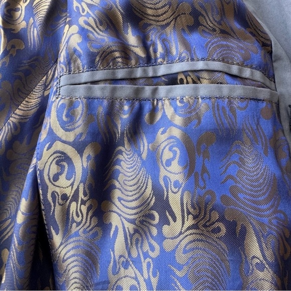 TED BAKER LONDON GREY DOUBLE BREASTED TRENCH COAT - 4 - Picture 11 of 17